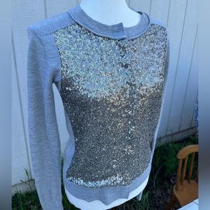 Diane Von Furstenberg Sequin Cardigan Size S